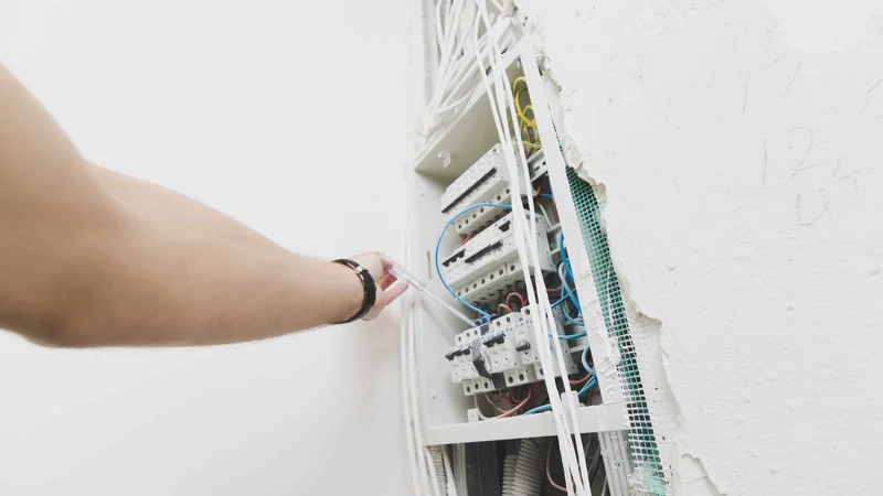 Электрическая установка и монтаж панели